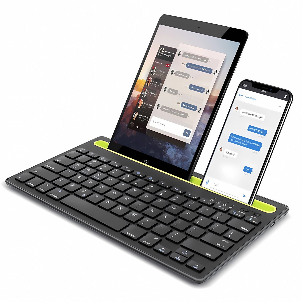 Bervolo Double Stand Keyboard, Black