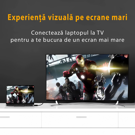 HDMI Cable Bervolo High-Speed with Ethernet, E 469776, AWM Style 30V VW-1, 50 cm