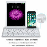 Bervolo Double Stand Keyboard, Silver