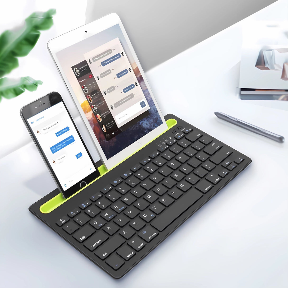 Bervolo Double Stand Keyboard, Black