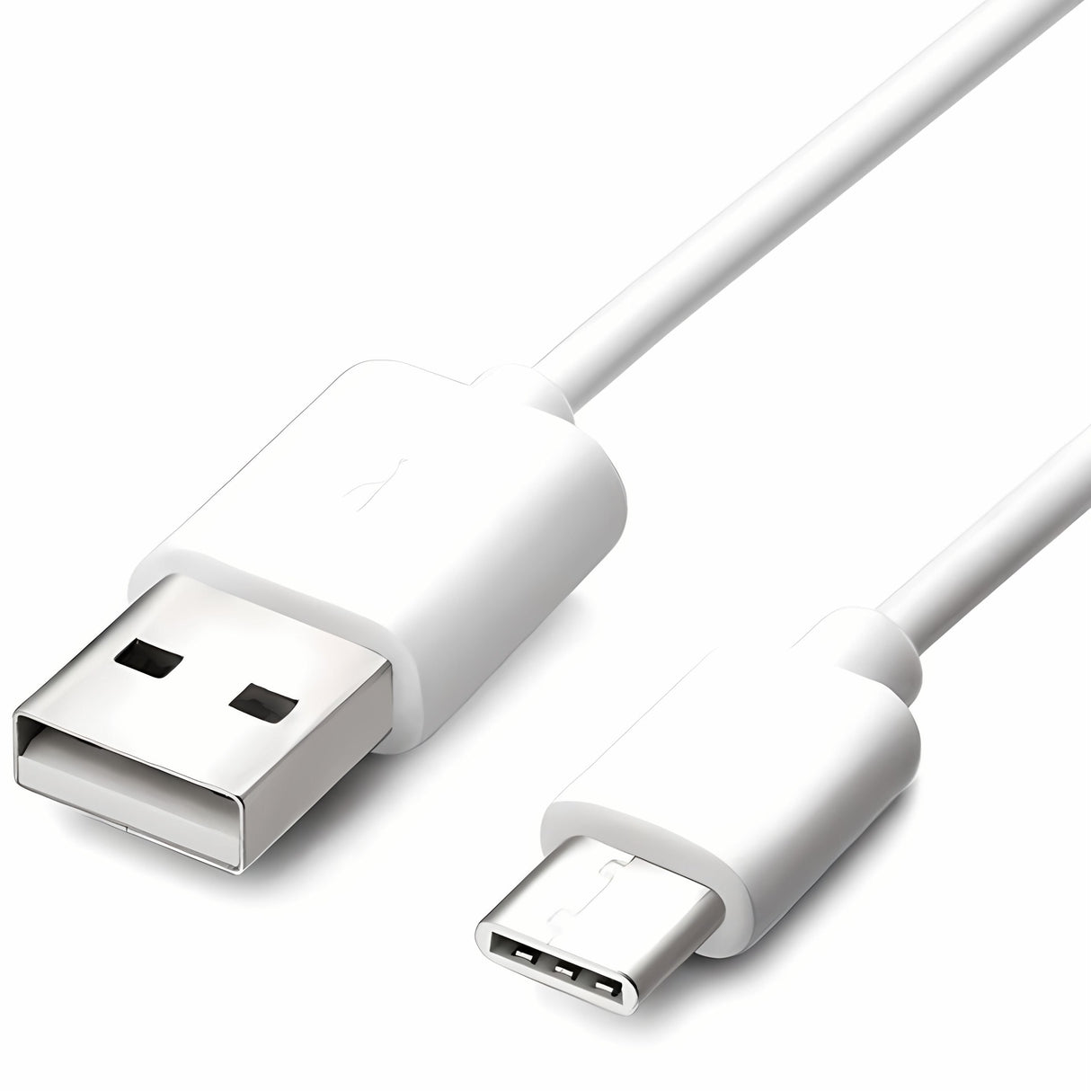 Bervolo Data and Fast Charging Cable Type-C Type-C, USB to Type-C, Fast Charge, 0.3 m, Universal Compatibility, Premium Durable Material, White