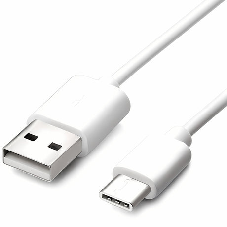 Bervolo Data and Fast Charging Cable Type-C Type-C, USB to Type-C, Fast Charge, 0.3 m, Universal Compatibility, Premium Durable Material, White