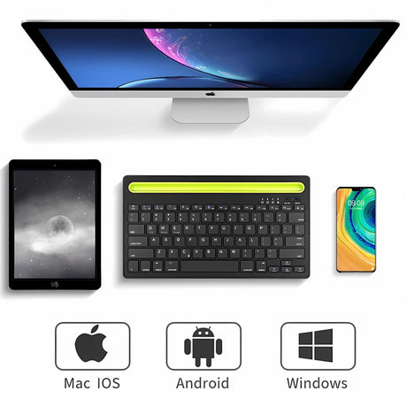 Bervolo Double Stand Keyboard, Black