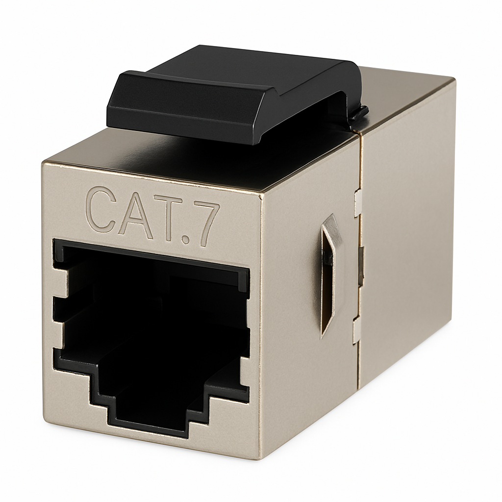 Bervolo STP CAT 7, RJ45 Mum-to-Mum, Gigabit, Metallic, for UTP, FTP Fast Connections