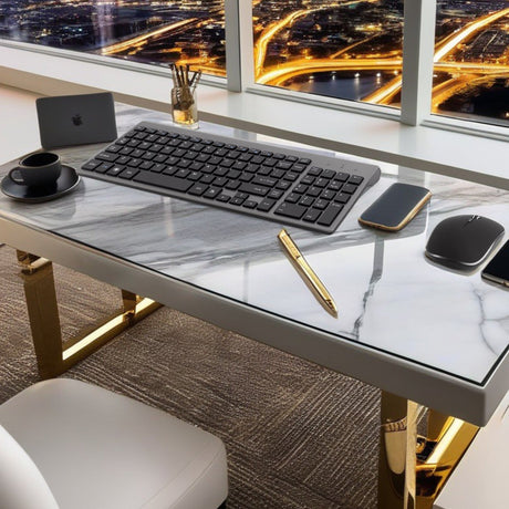 Bervolo Combo Keyboard and Mouse, Gray