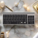 Bervolo Combo Keyboard and Mouse, Gray